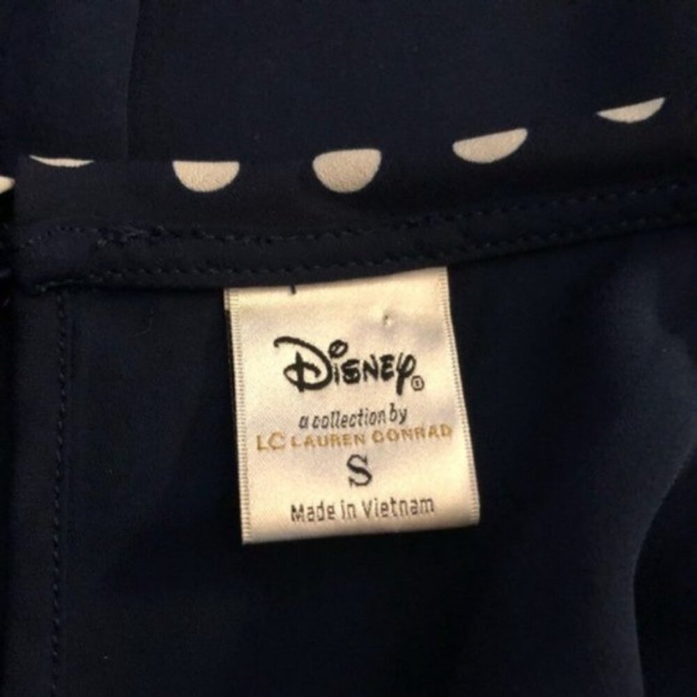 LC LAUREN CONRAD X Disney Minnie Mouse sleeveless blouse - Picture 6 of 8